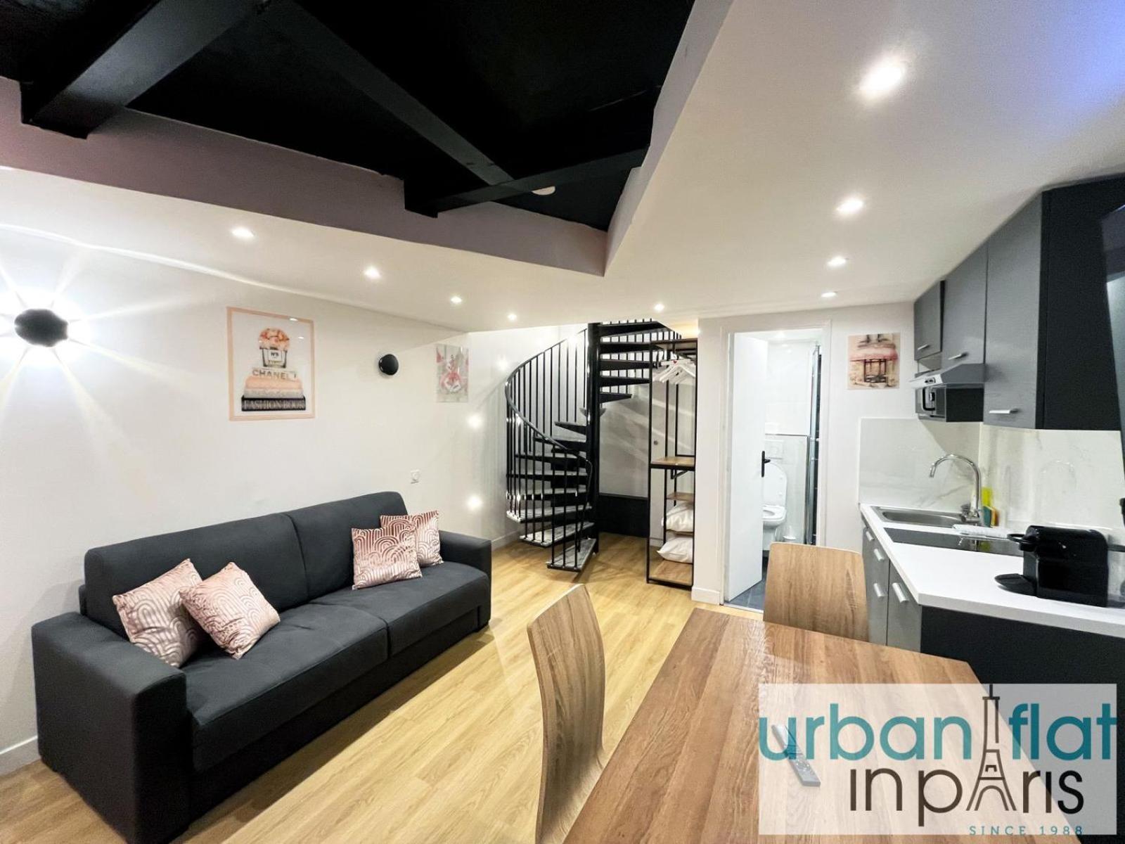 Appartement Urban Flat 179 - Pretty Loft Montorgueil à Paris Extérieur photo