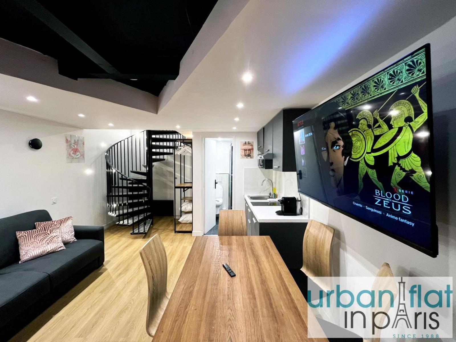 Appartement Urban Flat 179 - Pretty Loft Montorgueil à Paris Extérieur photo